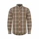 Blaser Herren Hemd Leinen Lambert Grau XXL