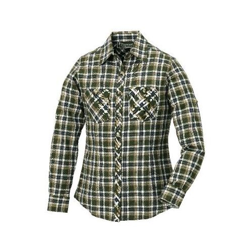 Pinewood Felicia Flanellbluse Grün