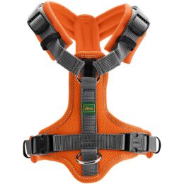 Hunter Geschirr Maldon Orange/Grau 34-49/XS