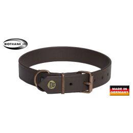 AKAH Biothane Halsband braun