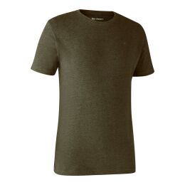 Deerhunter Herren T-Shirt Basic O-Neck 2-Pack Adventure Green Melange