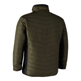 Deerhunter Herren Jacke Moor wattierte Jacke mit Softshell Adventure Green