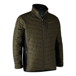 Deerhunter Herren Jacke Moor wattierte Jacke mit Softshell Adventure Green XXL