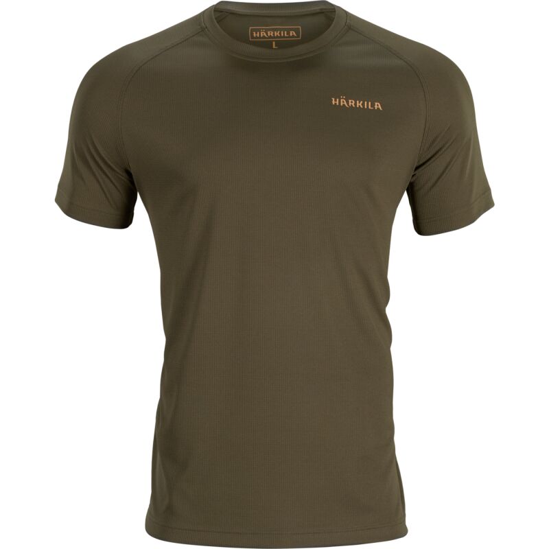 Hrkila Herren T-Shirt Trail Willow Green