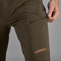 Hrkila Herren Hose Trail Willow Green 50