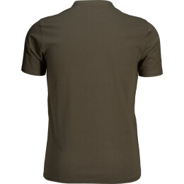 Seeland Herren T-Shirt Outdoor 2er-Pack Raven/Pine Green L