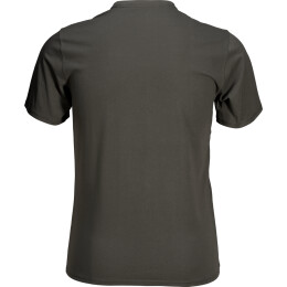 Seeland Herren T-Shirt Outdoor 2er-Pack Raven/Pine Green 3XL