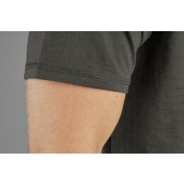 Seeland Herren T-Shirt Outdoor 2er-Pack Raven/Pine Green 4XL