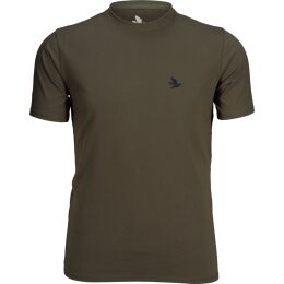 Seeland Herren T-Shirt Outdoor 2er-Pack Raven/Pine Green 4XL