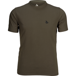 Seeland Herren T-Shirt Outdoor 2er-Pack Raven/Pine Green 4XL