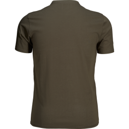 Seeland Herren T-Shirt Outdoor 2er-Pack Raven/Pine Green 4XL