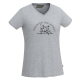 Pinewood Damen T-Shirt Dog Sport Hellgrau XXL