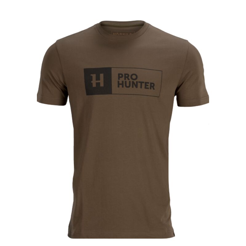 Hrkila Herren T-Shirt  Pro Hunter S/S Slate Brown