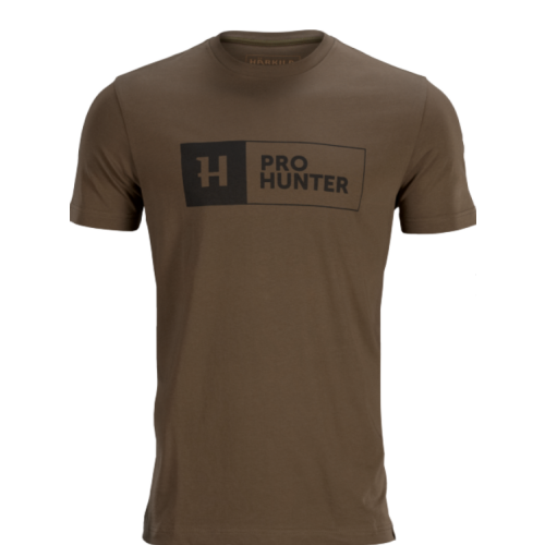 Härkila Herren T-Shirt  Pro Hunter S/S Slate Brown