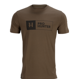 Härkila Herren T-Shirt  Pro Hunter S/S Slate Brown
