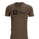 Härkila Herren T-Shirt  Pro Hunter S/S Slate Brown 4XL