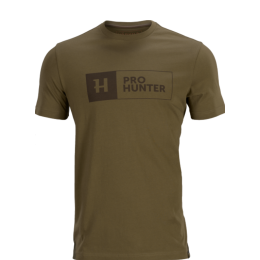 Härkila Herren T-Shirt  Pro Hunter S/S Light Willow...