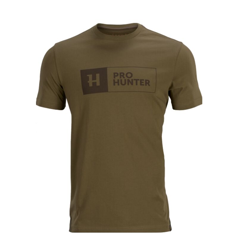 Härkila Herren T-Shirt  Pro Hunter S/S Light Willow Green 4XL