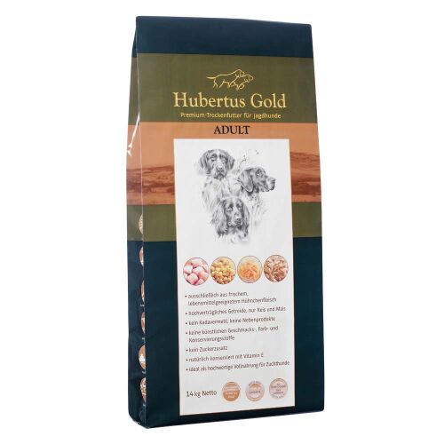 Hubertus Gold Premium-Trockenvollkost Adult 14kg
