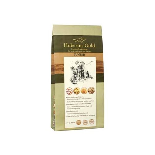 Hubertus Gold Premium-Trockenvollkost Junior 14kg