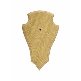 Troph&auml;enbrett hell, spitz mit Ausfr&auml;sung 45x24 cm