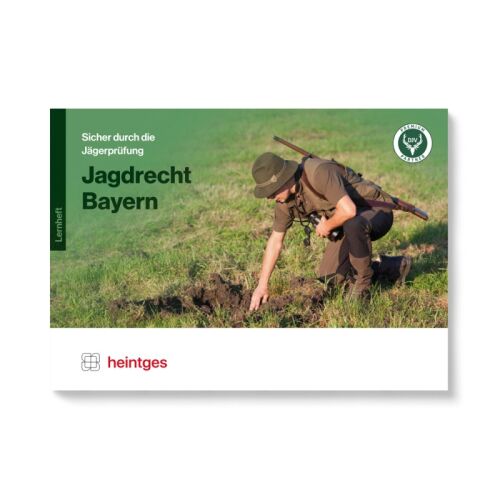 Heintges Arbeitsblätter Jagdrecht Bayern incl. Lerntafeln