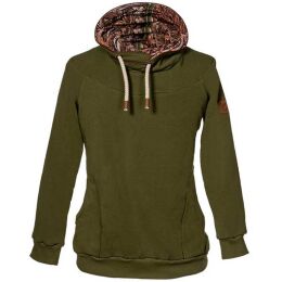 Camok&ouml;nig Lieblingshoody Damenhoody gr&uuml;n