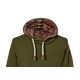 Camokönig Lieblingshoody Damenhoody grün