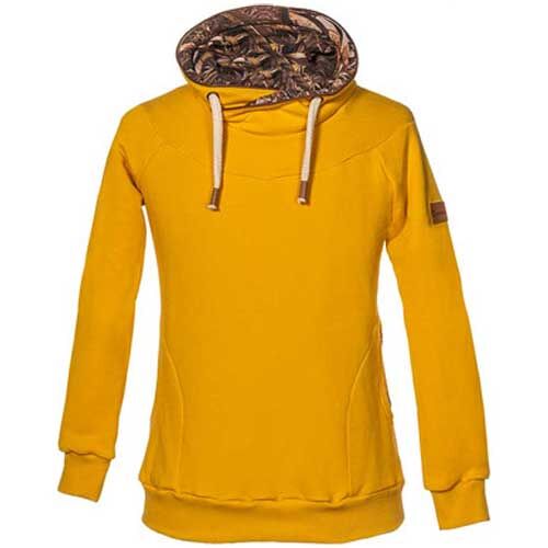 Camokönig Lieblingshoody Damenhoody senfgelb