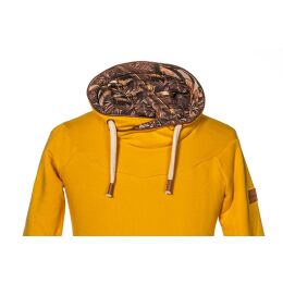 Camok&ouml;nig Lieblingshoody Damenhoody senfgelb