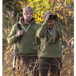 Camokönig Lieblingshoody Herrenhoody grün