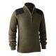Deerhunter Herren Strickpullover Rogaland mit Reißverschluss Adventure Green Melange 4XL