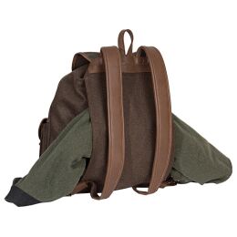 AKAH Loden Rucksack braun/gr&uuml;n