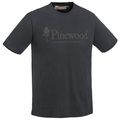 Pinewood Herren T-Shirt Outdoor Life Dark Navy