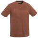 Pinewood Unisex T-Shirt Outdoor Life Dark Copper