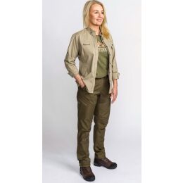 Pinewood Damen Bluse Tiveden TC Stretch Insect Safe Light...