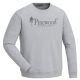 Pinewood Herren Sweater Sunnaryd Light Grey Melange