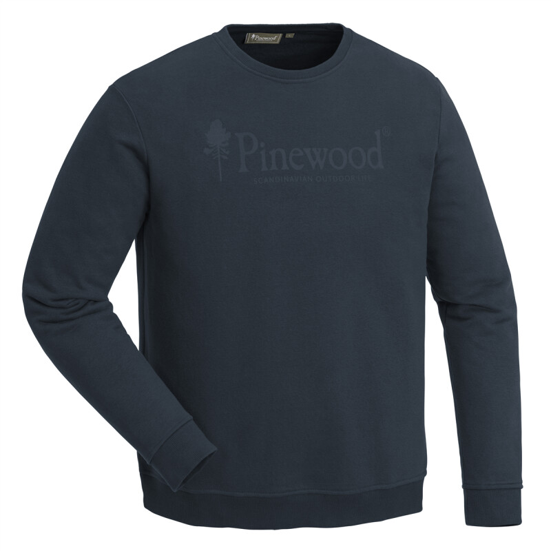 Pinewood Herren Sweater Sunnaryd Dark Navy M