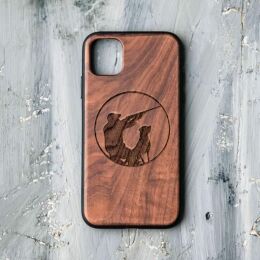Holzwelt Cases Handyh&uuml;lle Mississippi iPhone X/XS