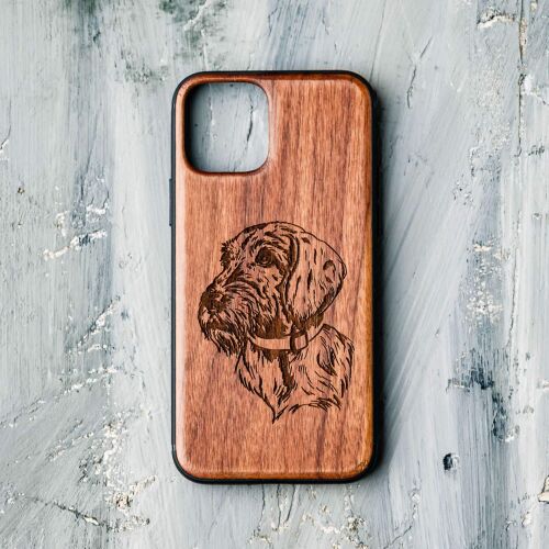 Holzwelt Cases Handyhülle Dackel iPhone 12/12 Pro