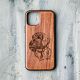 Holzwelt Cases Handyhülle Dackel iPhone 12/12 Pro