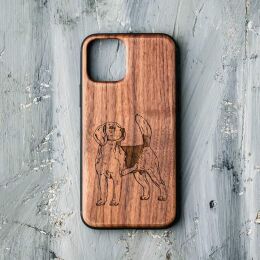 Holzwelt Cases Handyh&uuml;lle Beagle iPhone SE/7/8