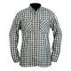 Hart Herren Hemd Ikani Schwarz-Oliv 3XL