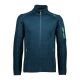 CMP Herren Jacke Knit-Tech-Fleece mit Mesh Light Blue 56