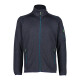 CMP Herren Jacke Knit-Tech-Fleece mit Mesh Bottle-Anthrazit 50