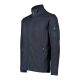 CMP Herren Jacke Knit-Tech-Fleece mit Mesh Bottle-Anthrazit 56