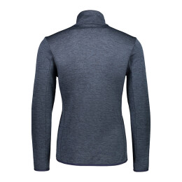 CMP Herren-Knit-Tech-Fleece M&eacute;lange Schwarz-Blau 50