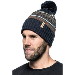 Woolpower Beanie Jamtlann Dunkel Blau