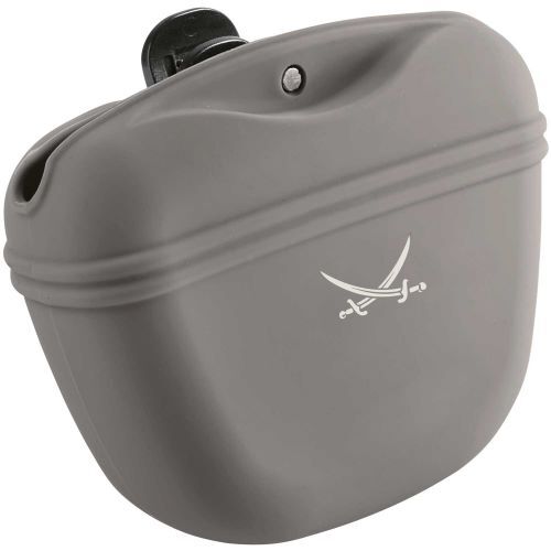 Hunter Silikon Snackbeutel Sansibar Morsum Grau/Beige M
