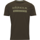 Härkila Herren T-Shirt Logo 2-Pack Willow Green / Oil Green